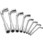 10Pc． メトリック L-型ソケットレンチ セット 75．JN10