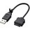 USBケーブル NC-R1-18 携帯電話用 au/win データ転送 充電 0.2m