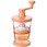 カラフルスマイル 回転大根おろし器(水切容器付)