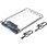 2.5インチ HDD/SSDケース クリアタイプ USB Type-C 3.1 GEN2
