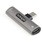 USB Type-C オーディオ 変換アダプタ/60W PD 同時充電対応/ヘッドホン & ヘッドセット対応 USB-Cポート搭載/タイプC互換スマホ、タブレット、ノートパソコン対応