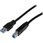 USBケーブル/USB 3.0(5Gbps)/1m/Type-A - Type-B/オス - オス/USB IF認証/SuperSpeed USB 3.2 Gen1 規格準拠/ブラック/USB タイプB 変換 コード アダプターケーブル
