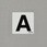 アルファベット表示ステッカー[A]