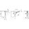 フラップステー金具 フリーフラップ 3.15