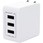 合計4.8A出力 USB Type-A 3ポートAC充電器