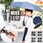 solshade027 折りたたみ 3段折り日傘 自動開閉