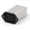 TE Connectivity IECインレット フランジマウント 10A 250 V ac， 6609018-7