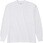 ハニカム長袖Tシャツ(リブ有) ホワイト M