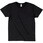 スリムフィットTシャツ ブラック M