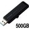 SSD 外付け 500GB USB3.2 Gen2 読出最大1000MB/秒 スライド式 ノック式 高速 耐衝撃 超小型 軽量