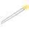 Vishay LED， 黄， スルーホール実装， 3 mm 砲弾型 (T-1)， TLHY4400