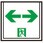 通路表示板 両C級 天井埋込両面