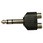オーディオ変換プラグ(ステレオ標準⇔RCA×2) AD-617