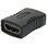 HDMI中継アダプタ [HDMI A メス ⇔ HDMI A メス]  ブラック HDA-AEX [HDMI⇔HDMI]