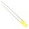 Kingbright LED， 黄， スルーホール実装， 3 mm 砲弾型 (T-1)， L-424YDT