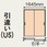 【オーダー】ベリティス内装ドア 上吊引戸 枠納まり 引違い 表示錠なし Panasonic(パナソニック)