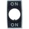 トグルスイッチ用ON-ON表示板
