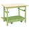 軽量ペダル昇降移動式作業台(TKK/耐荷重300kg/ポリエステル天板/H740～1040)