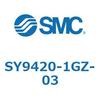 5ポート電磁弁・直接配管形(単体)SYシリーズ SMC
