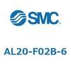 AL20-F02B-6 ���W�����^�C�v ���u���P�[�^(AL20�`) SMC 11425696