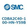 CDBA2C40-100-HN-Y59B 標準形エアシリンダ(角形カバー)CBA2シリーズ(CDBA2C40-～) SMC 12323157