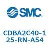 CDBA2C40-125-RN-A54 標準形エアシリンダ(角形カバー)CBA2シリーズ(CDBA2C40-～) SMC 12323202