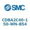 CDBA2C40-150-WN-B54 標準形エアシリンダ(角形カバー)CBA2シリーズ(CDBA2C40-～) SMC 12323245