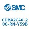 CDBA2C40-200-RN-Y59B 標準形エアシリンダ(角形カバー)CBA2シリーズ(CDBA2C40-～) SMC 12323263