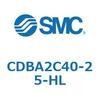CDBA2C40-25-HL 標準形エアシリンダ(角形カバー)CBA2シリーズ(CDBA2C40-～) SMC 12323281