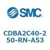CDBA2C40-250-RN-A53 標準形エアシリンダ(角形カバー)CBA2シリーズ(CDBA2C40-～) SMC 12323315