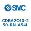 CDBA2C40-250-RN-A54L 標準形エアシリンダ(角形カバー)CBA2シリーズ(CDBA2C40-～) SMC 12323324