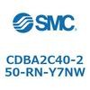 CDBA2C40-250-RN-Y7NW 標準形エアシリンダ(角形カバー)CBA2シリーズ(CDBA2C40-～) SMC 12323333