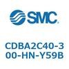 CDBA2C40-300-HN-Y59B 標準形エアシリンダ(角形カバー)CBA2シリーズ(CDBA2C40-～) SMC 12323351