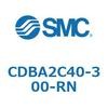 CDBA2C40-300-RN 標準形エアシリンダ(角形カバー)CBA2シリーズ(CDBA2C40-～) SMC 12323376