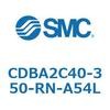 CDBA2C40-350-RN-A54L 標準形エアシリンダ(角形カバー)CBA2シリーズ(CDBA2C40-～) SMC 12323403