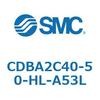 CDBA2C40-50-HL-A53L 標準形エアシリンダ(角形カバー)CBA2シリーズ(CDBA2C40-～) SMC 12323437