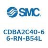CDBA2C40-66-RN-B54L 標準形エアシリンダ(角形カバー)CBA2シリーズ(CDBA2C40-～) SMC 12323482