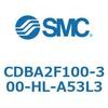 CDBA2F100-300-HL-A53L3 標準形エアシリンダ(角形カバー)CBA2シリーズ(CDBA2F100-3～) SMC 12342486
