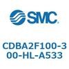 CDBA2F100-300-HL-A533 標準形エアシリンダ(角形カバー)CBA2シリーズ(CDBA2F100-3～) SMC 12342495