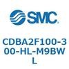 CDBA2F100-300-HL-M9BWL �W���`�G�A�V�����_(�p�`�J�o�[)CBA2�V���[�Y(CDBA2F100-3�`) SMC 12342531