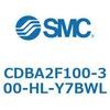 CDBA2F100-300-HL-Y7BWL 標準形エアシリンダ(角形カバー)CBA2シリーズ(CDBA2F100-3～) SMC 12342574