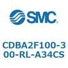 CDBA2F100-300-RL-A34CS �W���`�G�A�V�����_(�p�`�J�o�[)CBA2�V���[�Y(CDBA2F100-3�`) SMC 12342863