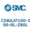 CDBA2F100-300-RL-Z80L �W���`�G�A�V�����_(�p�`�J�o�[)CBA2�V���[�Y(CDBA2F100-3�`) SMC 12342872