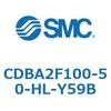 CDBA2F100-50-HL-Y59B �W���`�G�A�V�����_(�p�`�J�o�[)CBA2�V���[�Y(CDBA2F100-5�`) SMC 12344053
