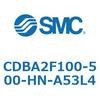 CDBA2F100-500-HN-A53L4 �W���`�G�A�V�����_(�p�`�J�o�[)CBA2�V���[�Y(CDBA2F100-5�`) SMC 12344376