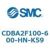 CDBA2F100-600-HN-K59 �W���`�G�A�V�����_(�p�`�J�o�[)CBA2�V���[�Y(CDBA2F100-6�`) SMC 12344875