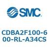 CDBA2F100-600-RL-A34CS �W���`�G�A�V�����_(�p�`�J�o�[)CBA2�V���[�Y(CDBA2F100-6�`) SMC 12344963