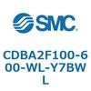 CDBA2F100-600-WL-Y7BWL �W���`�G�A�V�����_(�p�`�J�o�[)CBA2�V���[�Y(CDBA2F100-6�`) SMC 12344981