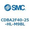 CDBA2F40-25-HL-M9BL �W���`�G�A�V�����_(�p�`�J�o�[)CBA2�V���[�Y(CDBA2F40-2�`) SMC 12348043