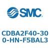 CDBA2F40-300-HN-F5BAL3 標準形エアシリンダ(角形カバー)CBA2シリーズ(CDBA2F40-3～) SMC 12348926